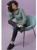 Aniston CASUAL Rollkragenpullover in jade-meliert
