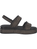 Marco Tozzi Keilsandaletten in black comb