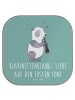 Mr. & Mrs. Panda Untersetzer Tasse Klarinette Liebe  mit Spruch in Meeresbrise