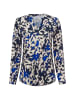 EMILY VAN DEN BERGH  Blusenshirt in royal mehrfarbig