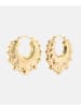 Vanlere Creolen aus 375 Gelbgold