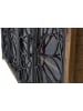 Giner y Colomer Sideboard aus Mangoholz und schwarzem Metall in Brown