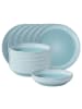 like. by Villeroy & Boch 12-tlg. Tafelservice Perlemor Aqua in Blau – in blau