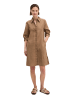 Marc O'Polo Leinenkleid loose in Burnt Brown