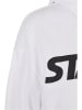 STARTER STARTER Damen Ladies Starter Cropped Hoody in white