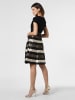 Marie Lund Abendkleid in schwarz gold - 0001