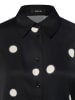 OPUS Bluse Famena dot in schwarz ecru