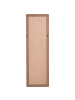 Beliani Wandspiegel GALAN in Braun - (W) 50 x (H) 160 x (L) 2 cm Vertikal