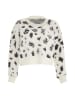 faina Damen Strickpullover in Wollweiss