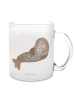Mr. & Mrs. Panda Tee Tasse Robbe Lachen ohne Spruch in Transparent