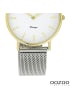 Oozoo Analog-Armbanduhr Oozoo Vintage Series silber mittel (ca. 32mm)