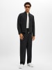 Finshley & Harding London Baukasten-Hose Jaxdon in schwarz