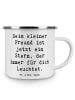 Mr. & Mrs. Panda Emaille Tasse Spruch Trauerbewältigung Haustier... in Weiß