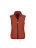 Trollkids Fleeceweste Arendal in red clay/mystic blue