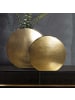 FineBuy Vase in Gold / Aluminium / 35x14x34
