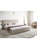 Beliani Wasserbett LAVAUR in Beige - (W) 203 x (H) 100 x (L) 220 cm