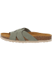 Palado Pantoletten Torna Premium Leather in Salbei