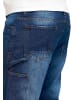 SOULSTAR Jeans - S2CHEB Lange Hose Carpenter Bermuda Regular-Fit Workwear in Denim Blue