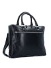 Leonhard Heyden Cambridge Aktentasche Leder 37 cm Laptopfach schwarz