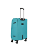 D&N Travel Line 6804 4-Rollen Kofferset 3tlg. petrol