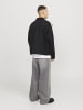 Jack & Jones Sweatshirt mit Reißverschluss in Black
