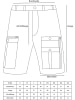 Normani Outdoor Sports Herren Shorts Ahvaz in Oliv/Dunkelgrün