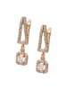 faina Earrings in Rose Gold