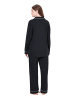 Ulla Popken Pyjama in schwarz