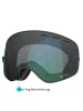 YEAZ XTRM-SUMMIT Ski- Snowboardbrille mit Rahmen gelb verspiegelt in gelb