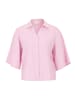 CARTOON Leinenbluse mit Kragen in Corsage