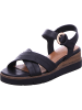 Tamaris Keilsandalette in schwarz