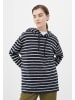 Finn Flare Kapuzenshirt Streifen in dark blue