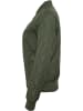 Urban Classics Urban Classics Damen Ladies Diamond Quilt Nylon Jacket in olive