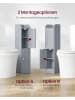 VASAGLE Badezimmerschrank Siren in Grau - (B)20 x (H)80 x (T)18 cm