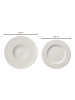 Villeroy & Boch 4-tlg. Teller-Set Manufacture Rock in in weiß