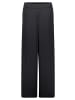 BETTY & CO Schlupfhose mit weitem Bein in Schwarz