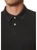 Marc O'Polo Poloshirt Jersey shaped in Schwarz