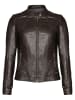 Mustang Lederjacke Blanca in dunkelbraun