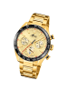 Lotus Chronograph-Armbanduhr Lotus Classic gold groß (ca. 44,5mm)