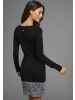 Laura Scott Strickkleid in schwarz