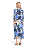 Betty Barclay Midikleid mit Raffung in Dunkelblau/Blau