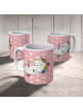 Mr. & Mrs. Panda Becher Einhorn Blümchentail ohne Spruch in Rot Pastell
