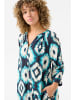 Cream Kleid CRTiah Loose fit in Aqua Tie Dye