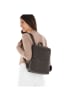 Mandarina Duck Mellow Leather - Rucksack 13" 36 cm Leder in mole