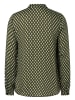 More & More Viskosebluse in little pattern print green