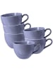 Seltmann Weiden 6er Set Milchkaffeetassen Beat Color Glaze 0,35 l in Fliederblau