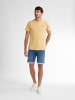 Petrol Industries T-Shirt mit Logo Windward in Gelb