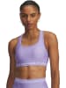Under Armour Sport-BH "Crossback Mid Bra" in Lila