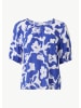 comma Bluse in 55B5_royalblau