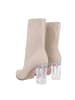 Ital-Design Stiefelette in Beige